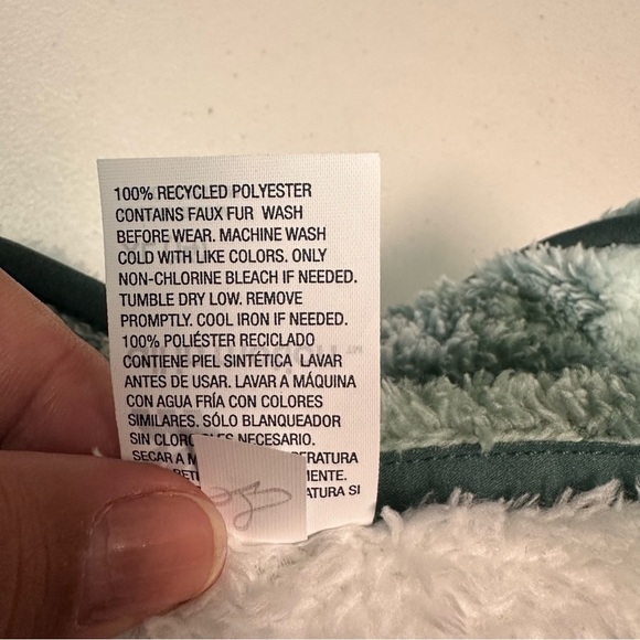 All in Motion Kids Fleece Jacket - Blue and Gray - Picture 6 of 6